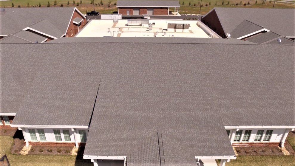 Commercial Shingles Roof on Kernersville VA 