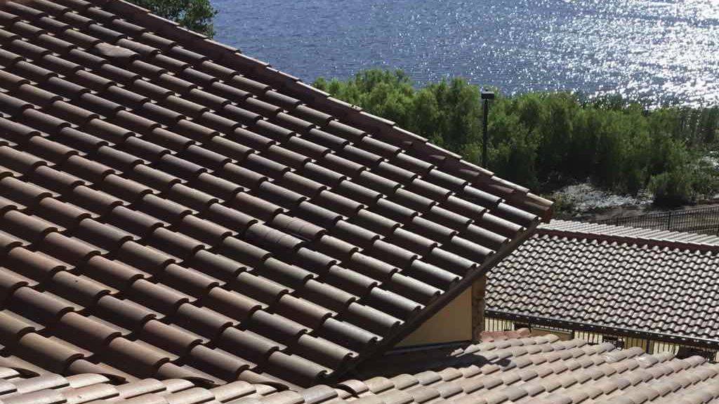 Tile Roof on Commercial Building