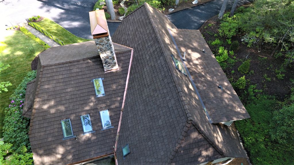 Residential Shakes Roof on Home